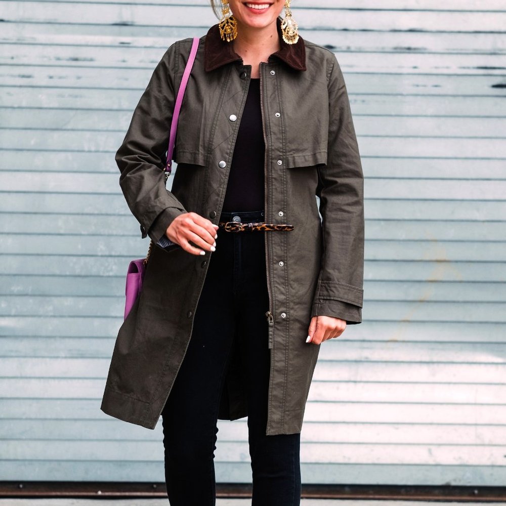 J. Crew Downtown Field Jacket Long